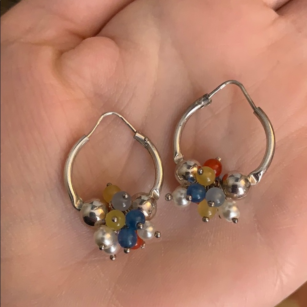 Vintage 925 silver earrings